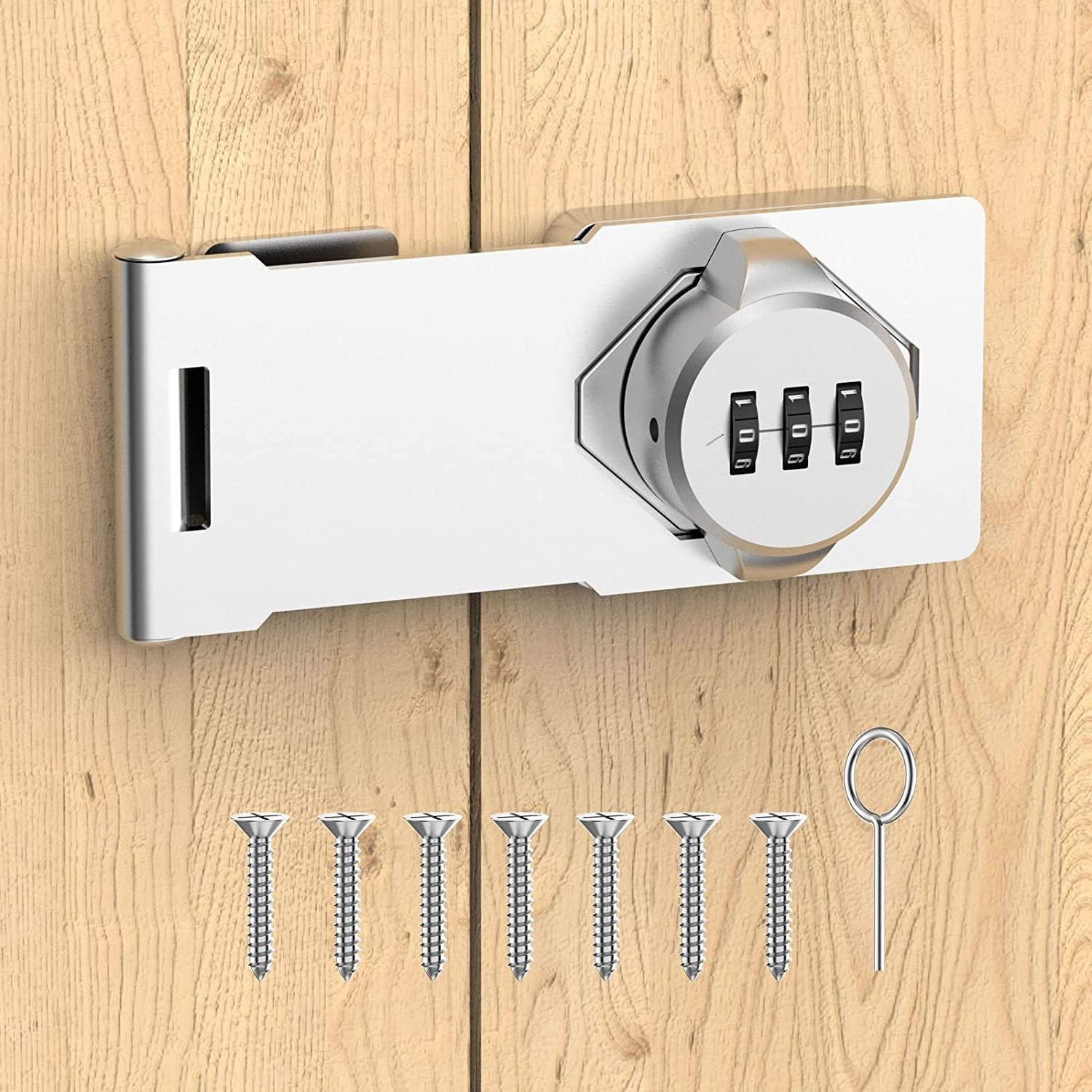 Cabinet door 90 degrees 180degrees combination lock refrigerator lock anti-theft drawer lock file cabinet latch