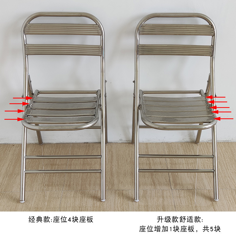 Hot Sales Outdoor Lightweight Metal  Folding Garden Chairs Folding Aluminum Outdoor Metal Frame Chairs