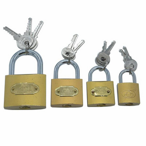 Factory Price Top Security High Quality Good Price Brass Padlock Pad Lock 50mm 38mm 32mm 25mm Furniture Drawer Cam Locks