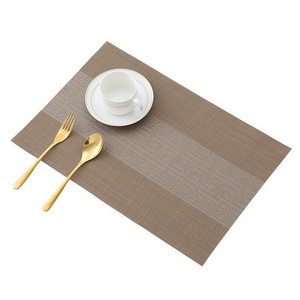 New Chinese environmental protection Tesla  Western Japanese Padded Bath Prayer PVC heat insulation Table Desk  Bowl mat Pad