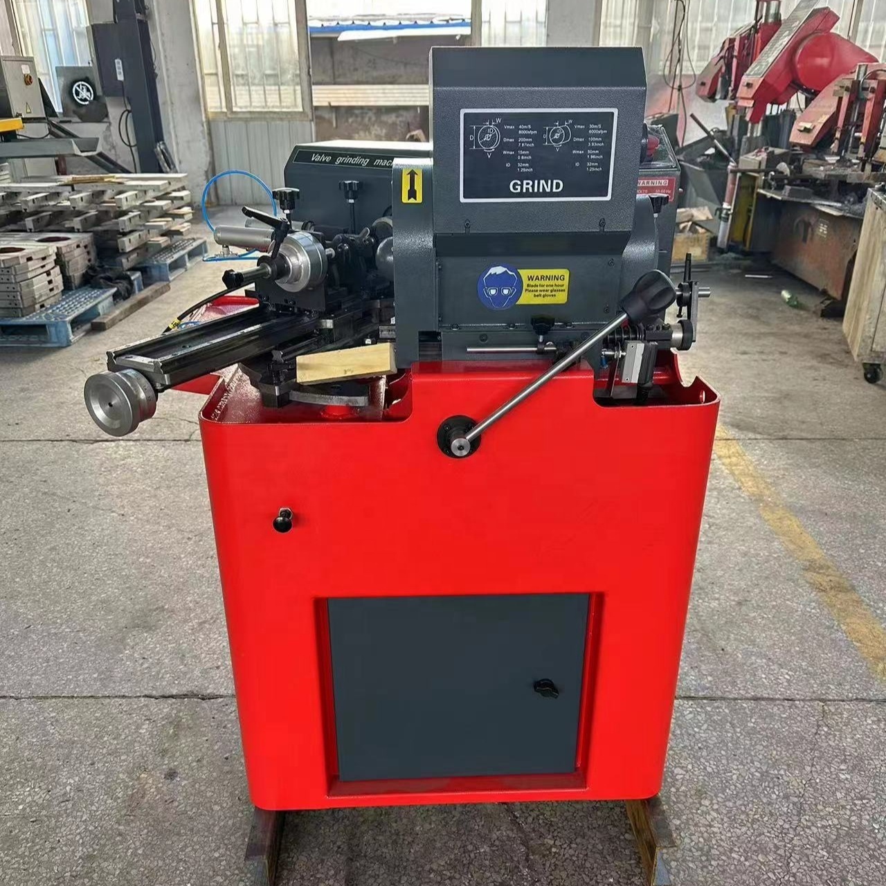 LD100B valve grinding machine trade with high speed motor 3600rpm