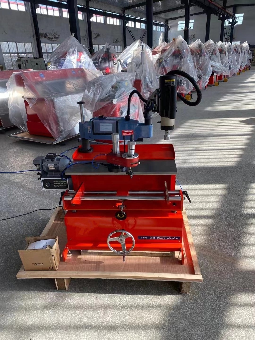 LD2000 valve seat cutting and boring machine for valve set hole size 16-50mm