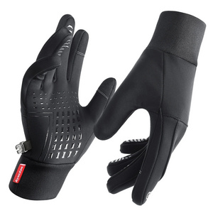 Winter Snow Ski Gloves Light Men Thermal Fleece Cold Wind Waterproof Touch Screen Outdoor Running Bike Hand Gloves