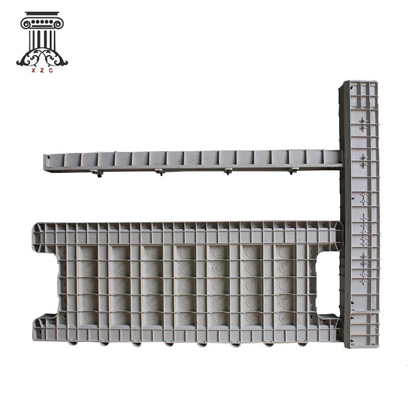 ABS Plastic Precast Concrete Fence Mould Injection Plastic Mold for Fence Product