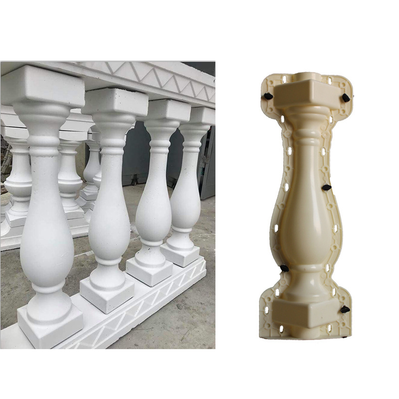 ABS Plastic  Precast Concrete Vase Column  Baluster Moulds Decorate House