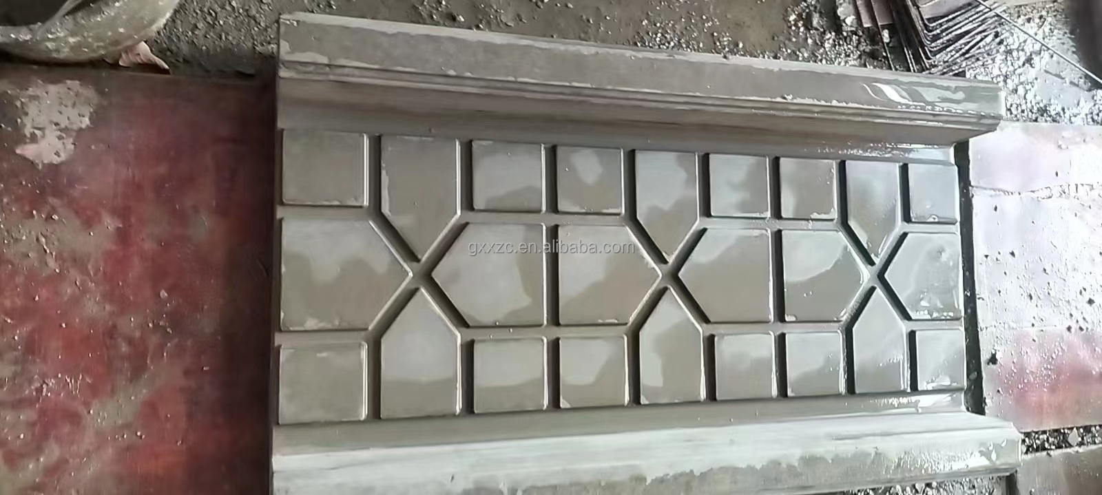 Plastic Injection Garden Road Cement Molds