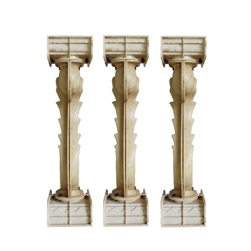 Balcony guardrail concrete baluster mold