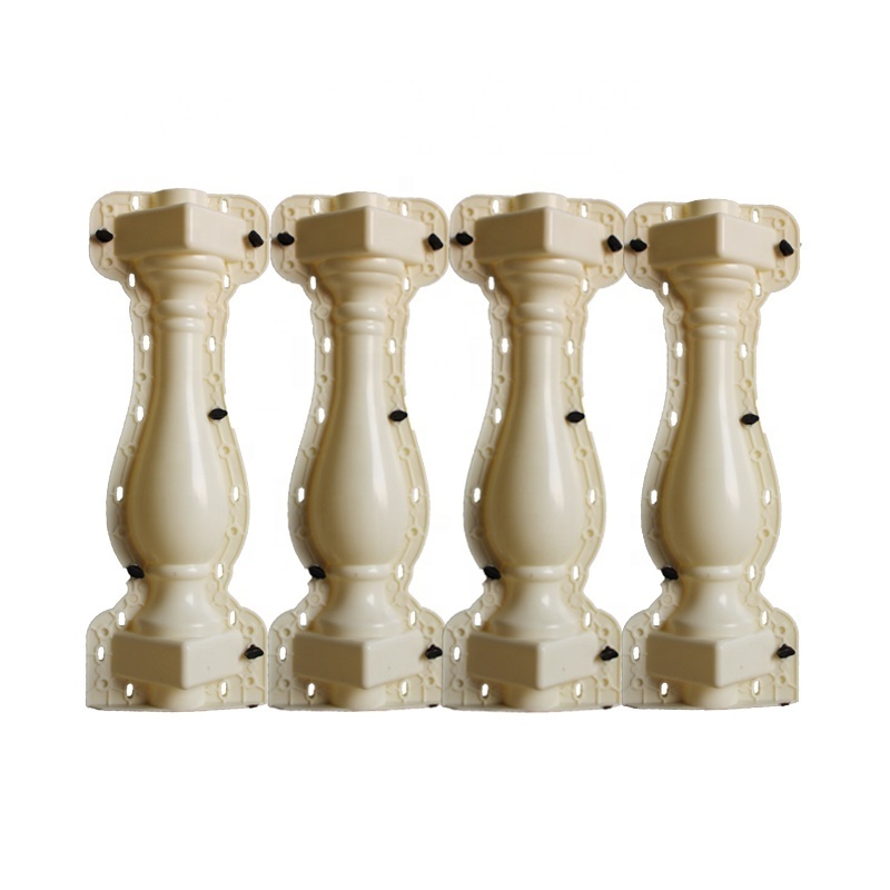 ABS Plastic  Precast Concrete Vase Column  Baluster Moulds Decorate House