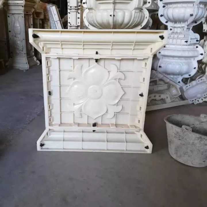 pillar base mold for Roman column concrete column pillar flowerpot