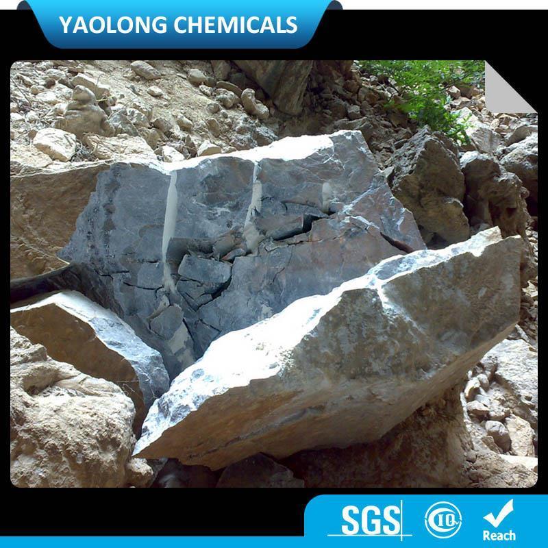 Stone melting chemicals high soundless cracking agent eapansive mortar for sale