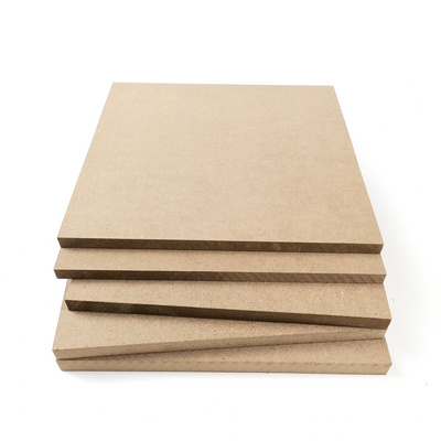 Wholesale China 18mm Melamine MDF Veneer MDF/HDF Sheet Board Laminated MDF/HDF Sheet for sale