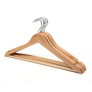 Premium Durable Slim Coat Wooden Hangers with 360-Degree Rotatable Hook Hangers Wood