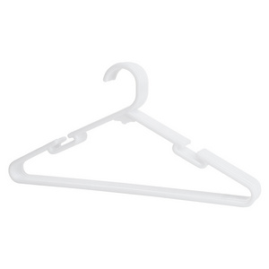 YIKAI Factory Wholesale Display Set of 12pcs Plastic Non Slip Hangers Custom Plastic Garment Hanger