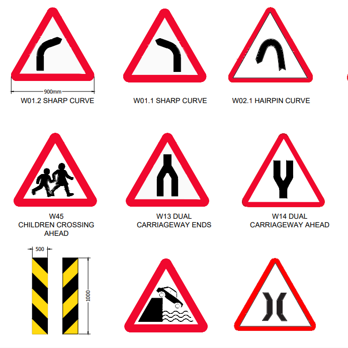 Cross Road Pedestrian Traffic Signs Aluminium Steel Sign Board Steel