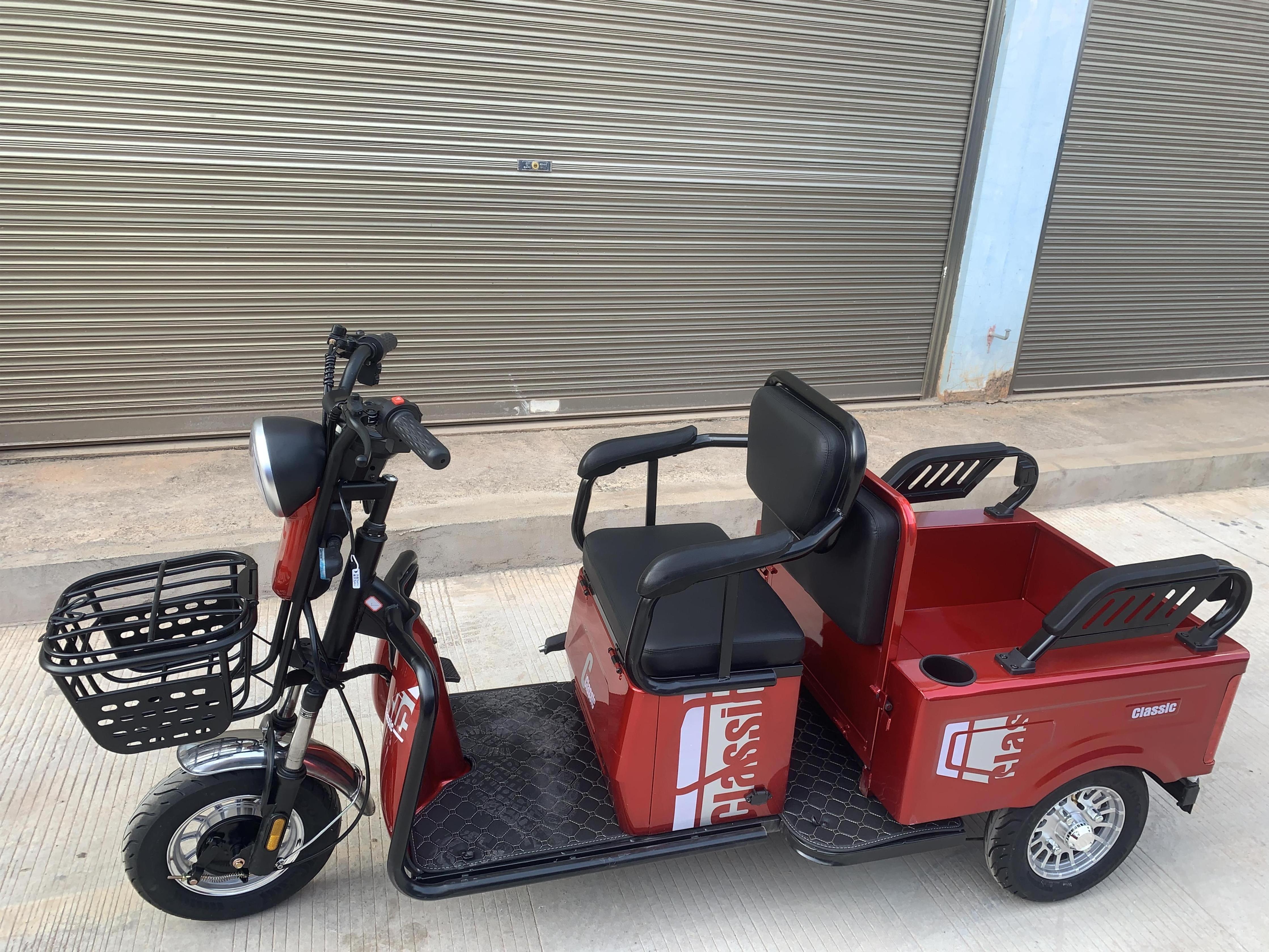 Hot selling  electric tricycle 3 wheel electric trike for passenger and cargo with cheap price