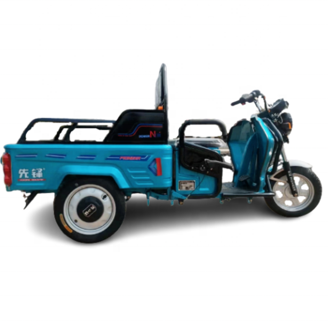 Cheap Electric cargo adult trike factory  hot selling  small style 3 wheel electric for cargo tricycle