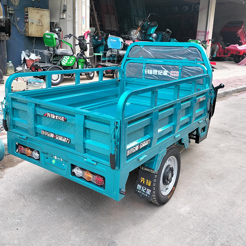 Hot Selling Electric Tricycles Cargo Truck Ricycle Adult Electric  Reverse Trike Motorcycle