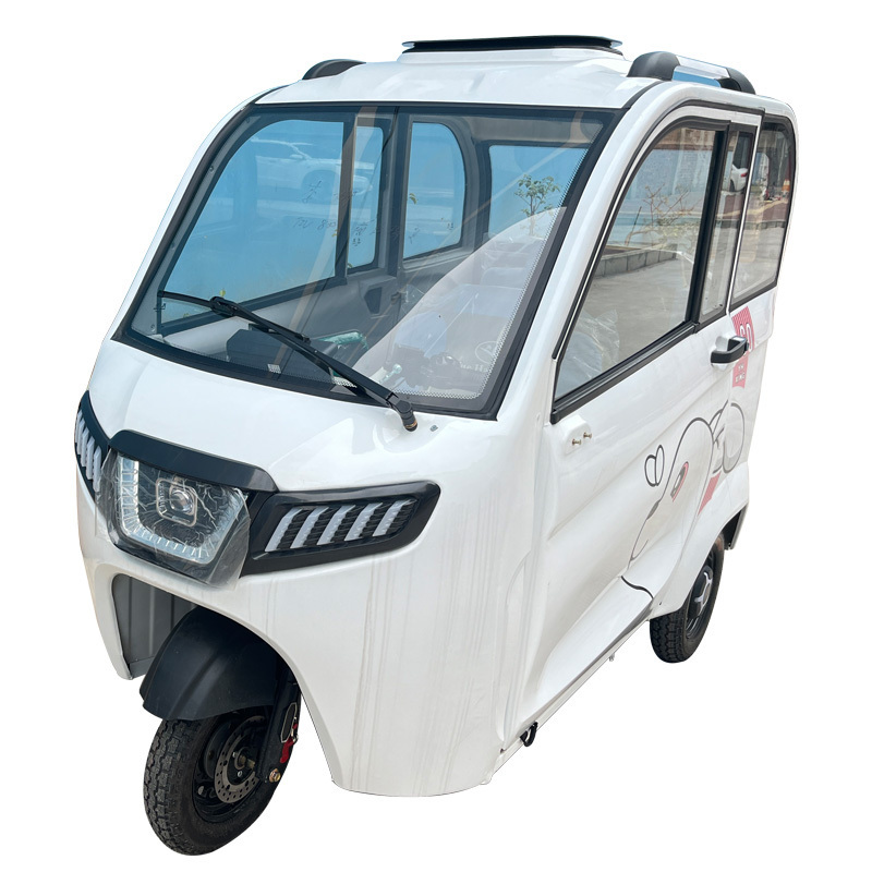 Enclosed Covered Electric Adult Tricycle Electric Tricycle Frame