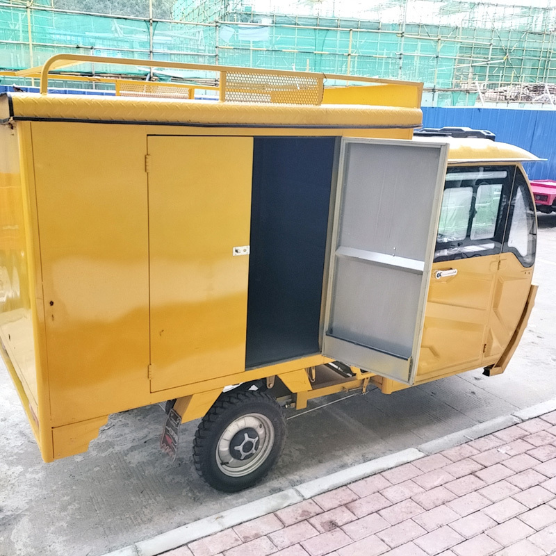 2023 Hot Selling Updated Design Closed Cargo Truck Express Delivery Tricycle Cargo Truck