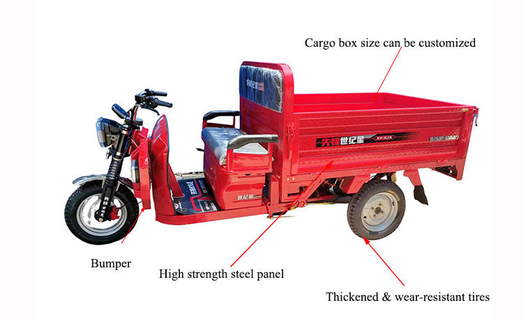 Fast Shipping Factory Directly Sale Trike Recumbent Reverse Tricycle