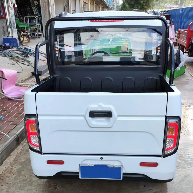 Factory Price New Style Four Wheels Electric Truck 2 Passenger Mini Electric Car For Adult