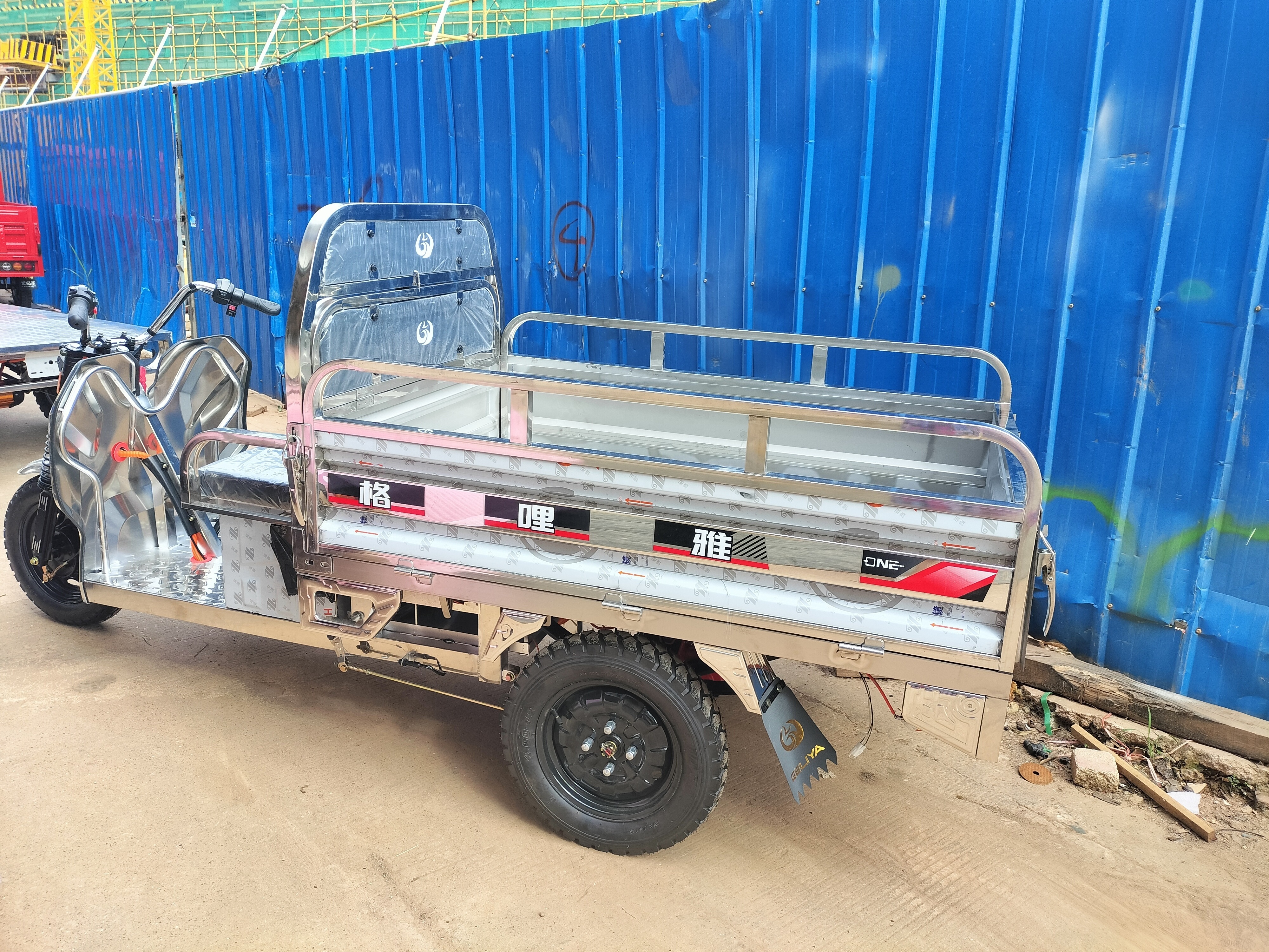 3 wheel electric van cargo  rickshaw triciclo with wagon tricycle electrico trike triciclo para adultos electric adult tricycle