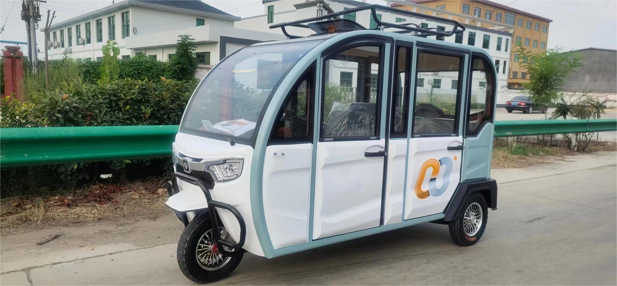 Manufacturer customization Enclosed  electric adult  tricycle without driving licence with lower price