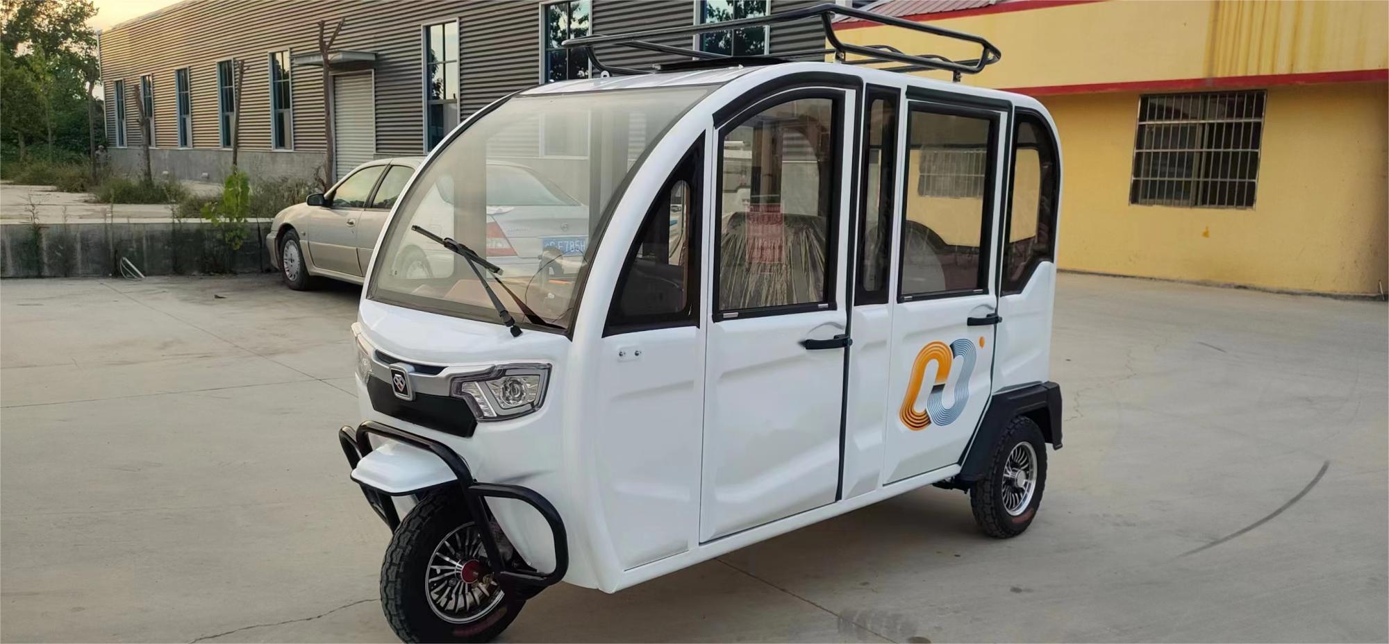 Manufacturer customization Enclosed  electric adult  tricycle without driving licence with lower price