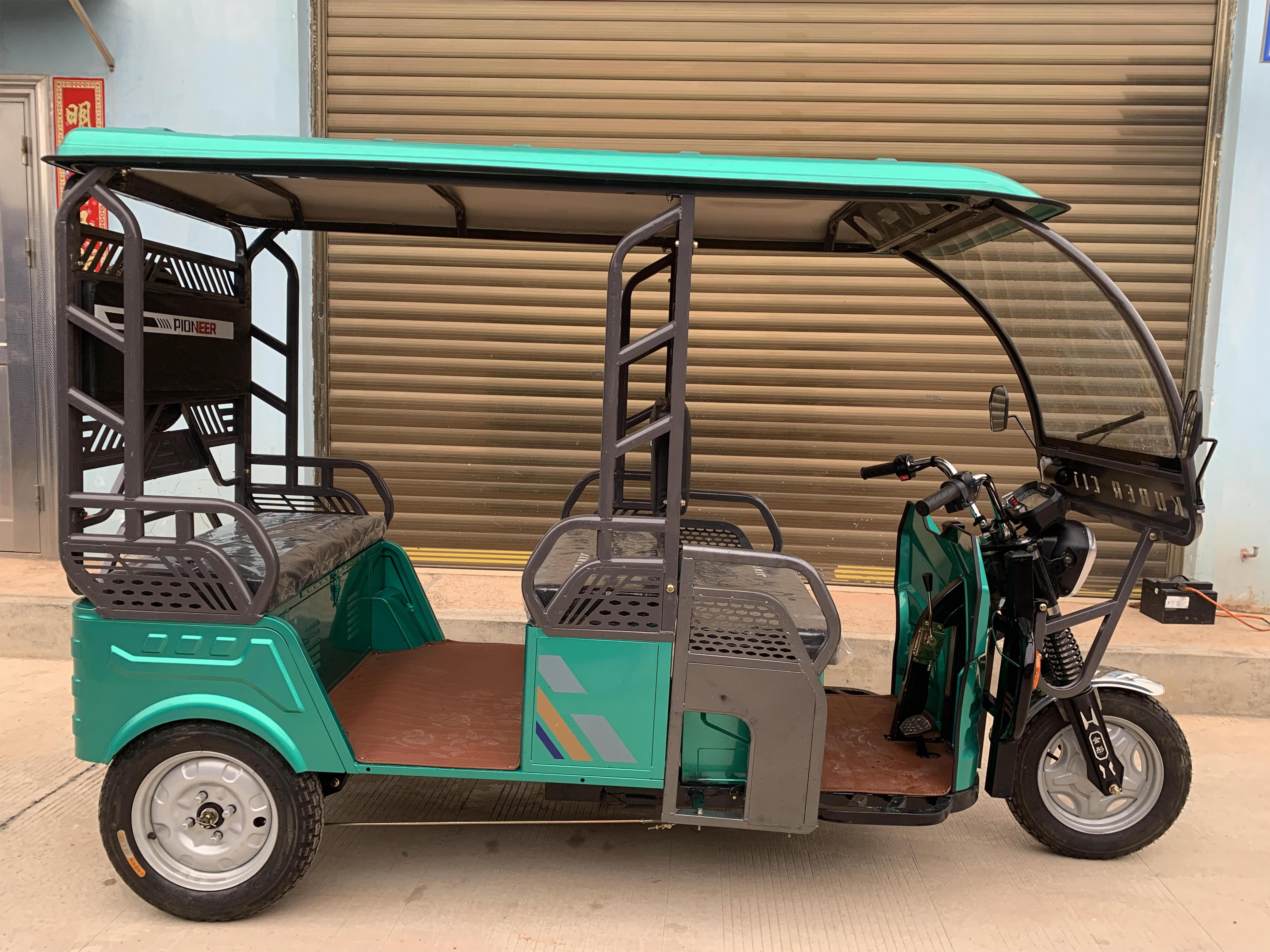 Hot Selling Safely and Popular 6 Passengers Type electric tricycle for passenger and electric Tuktuk For Taxi