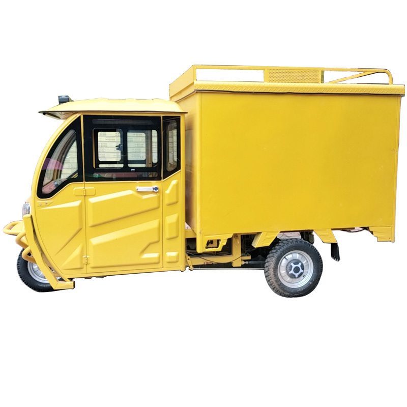 Express Delivery Tricycle Electric Bike With Cabin Delivery Van Cargo Tricycle