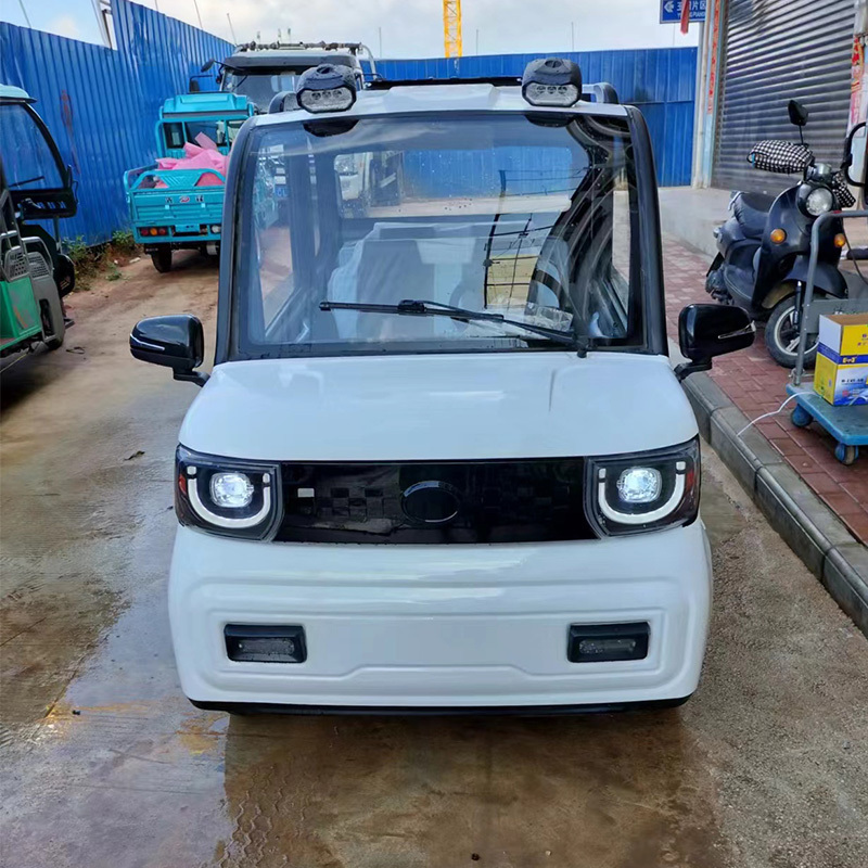 Factory Price New Style Four Wheels Electric Truck 2 Passenger Mini Electric Car For Adult