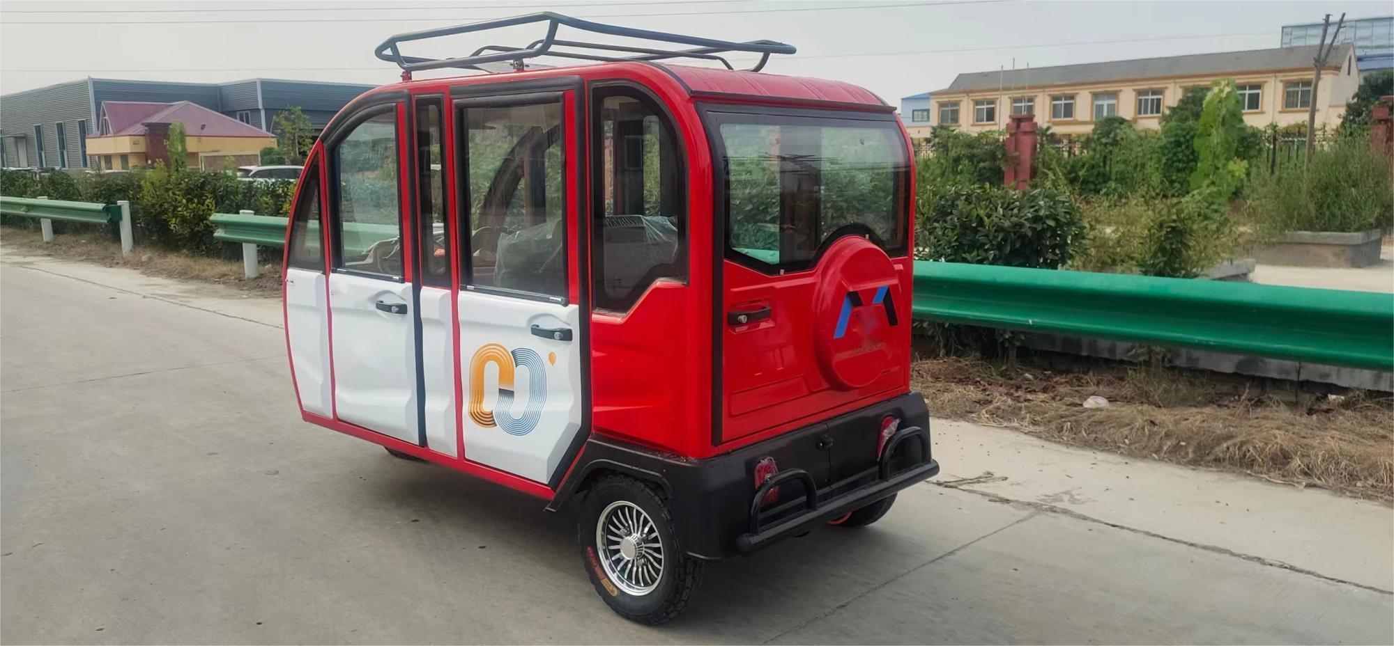 Manufacturer customization Enclosed  electric adult  tricycle without driving licence with lower price