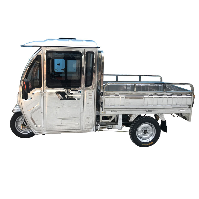 China'S High Quality 3 Wheel Delivery Car Front Loading Cargo Tricycle