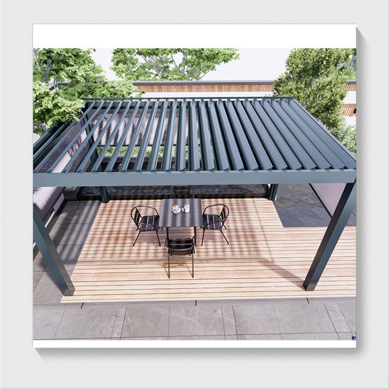 Bioclimatica Louvered Pergola Aluminium Outdoor Gazebos Kit And Outdoor Pergola