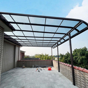 Strong Aluminum Carport Free Standing Polycarbonate Roofing Car Parking Metal Frame Canopy