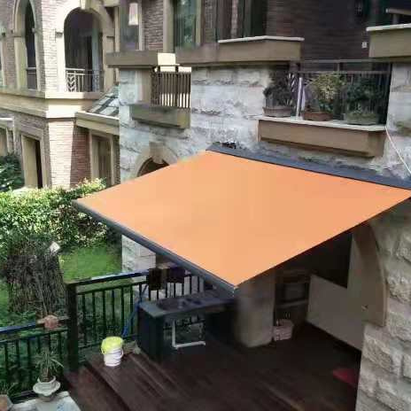 High Quality Outdoor Waterproof Electric Folding Arm Full Cassette Retractable Canopy Awning