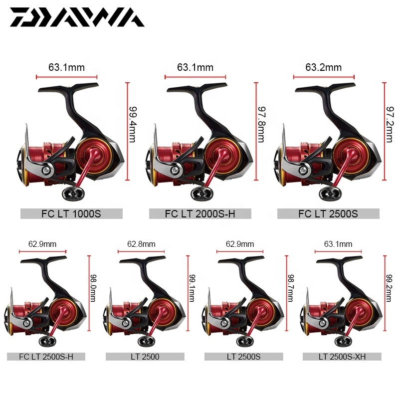 2022 NEW DAIWA  SALAMANDURA LT Original  Spinning Fishing Reels 5KG 10KG MAX Drag Saltwater Spinning Fishing Reel