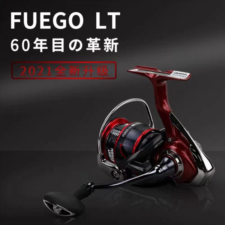 DAIWA 2021 New FUEGO CS LT Spinning Fishing Reel Carbon Light Material Seawater and Freshwater Fishing Reel Long Casting