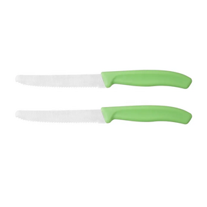 4.5 Inch Steak Knife Cutting Meat Cooking Knife Serrated Steak Knife With Pp Colorful Handle