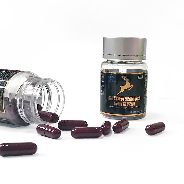 Wholesale health supplement capsules high quality herbal ganoderma lucidum and horse antler capsules