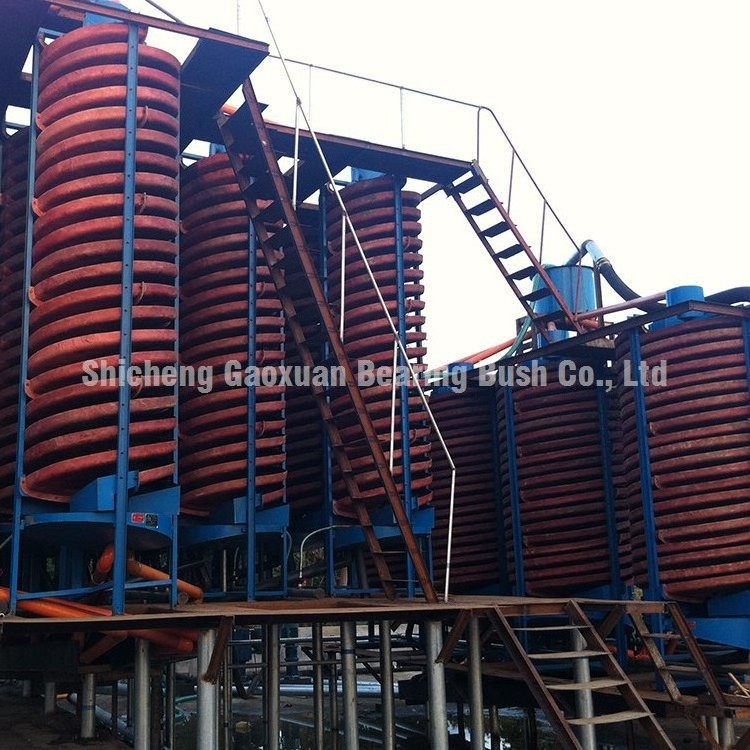 Spiral gravity chute concentrator machine price, Mineral copper gold Ore Concentrator Processing production Plant