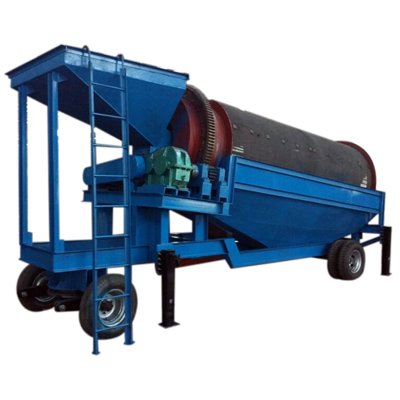 Mobile Mini Gold Mining Trommel Wash Plant For Sale