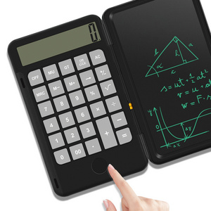 Digital Calculator LCD Notepad Drawing Board Notepad Office Home Electronic Writing Tablet Calculator