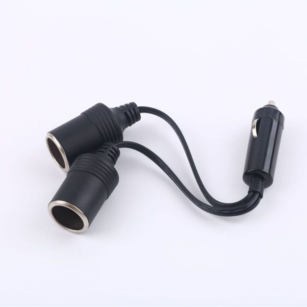 Guangying High-Power Bakelite Car Charger Mother Seat Cigarette Lighter with 1.2 Models (Pump CH Other Models) Charge Cable