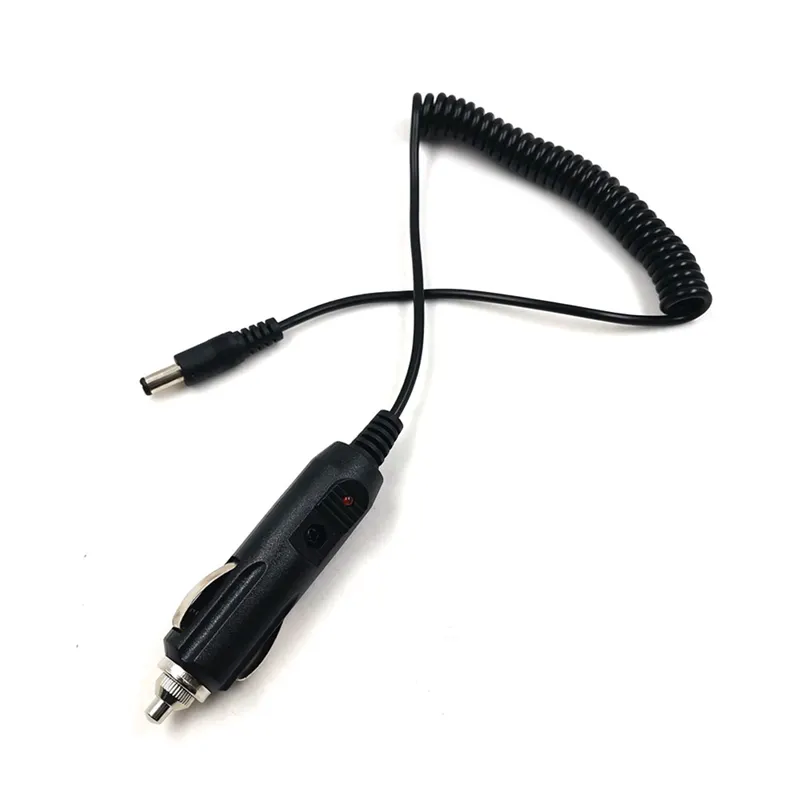 Dongguan Guangying korean model 12-24V 2A 3A glass fuse car cigarette lighter plugwith cable and DC plug OEM ODM