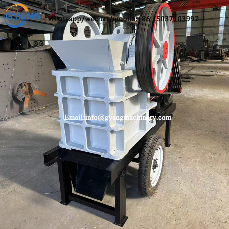 Small Jaw Crusher 250x400 Jaw Crusher Portable Mobile Mini Stone Rock Jaw Crusher For Sale