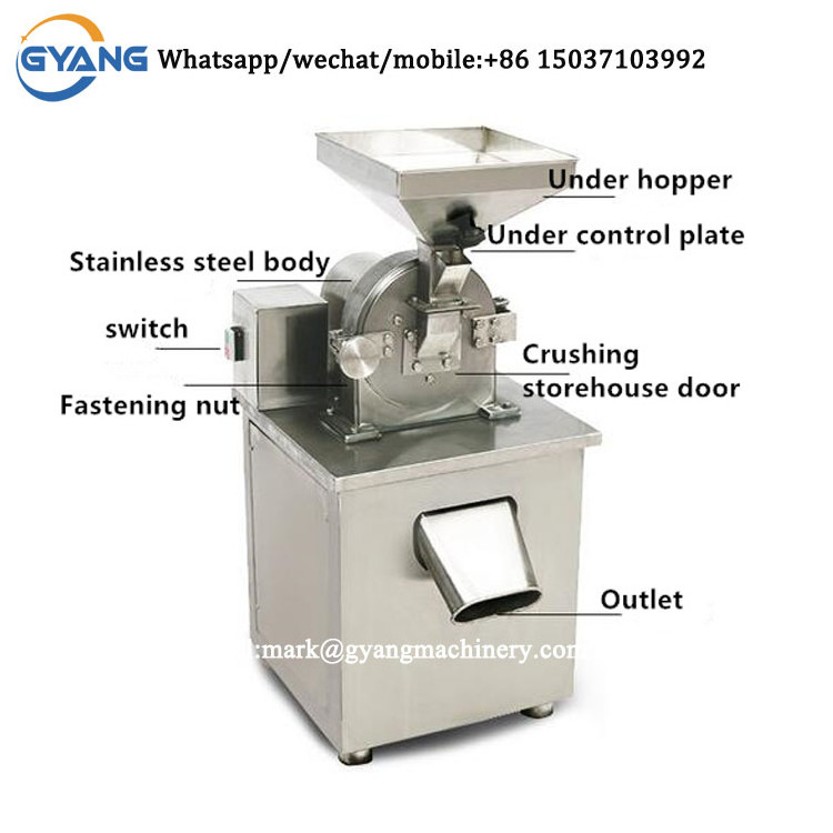 New Type Sugar Fine Pulverizer Machine For Salt Spice Grain Nutmeg Grinding Mill Machine