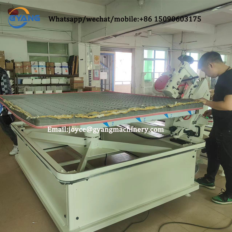 Bed Mattress Making Manufacturing Machinery Mattress Closing Machine