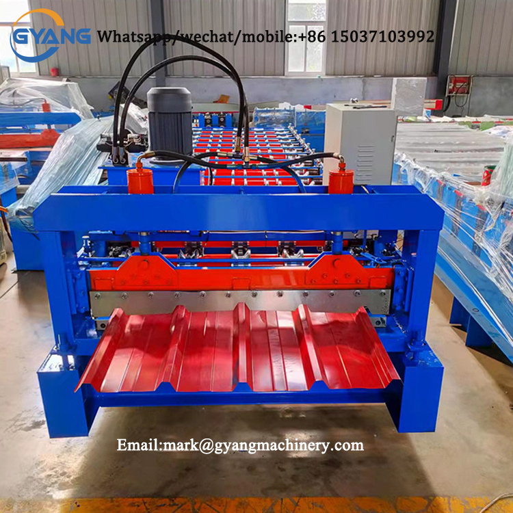 Roofing Sheet Making Machine Production Line Roll Forming Machine Steel Roof Tile Manufacturing Machine