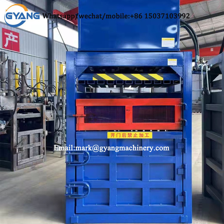 Hydraulic Horizontal Cardboard Baler Scrap Metal Recyclable Waste Baler Price